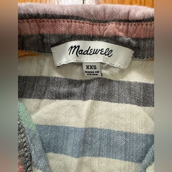 Madewell Cropped Buttondown Shirt - Picture 5 of 7
